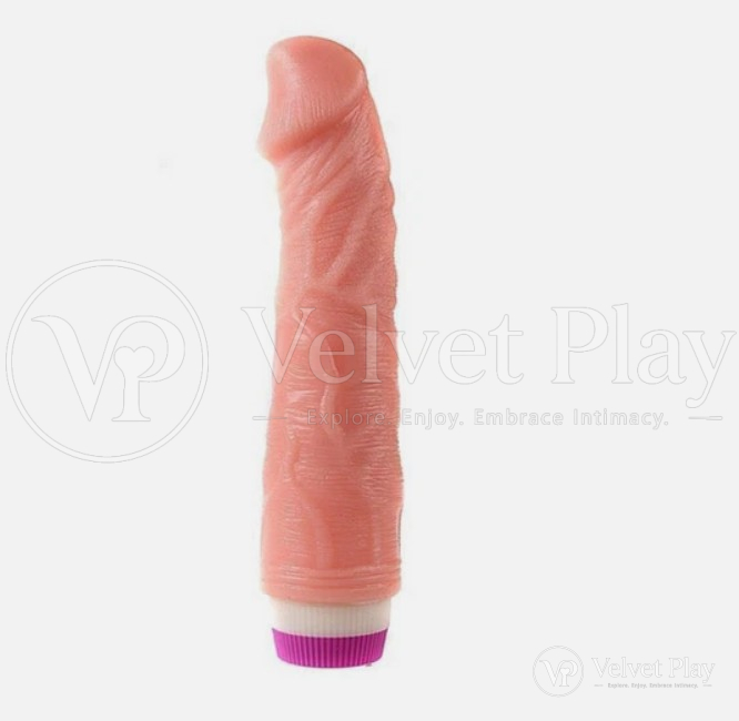 8 Inches Realistic Silicone Multiple Speed Vibrator Dildo