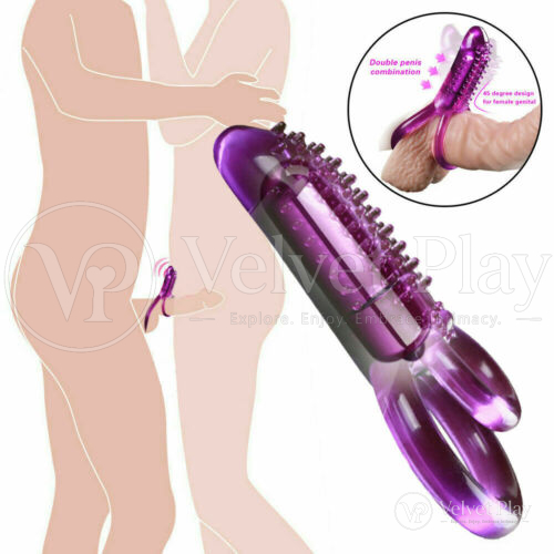 Amazing Vibrating Cock Ring Girth Enhancement For Men