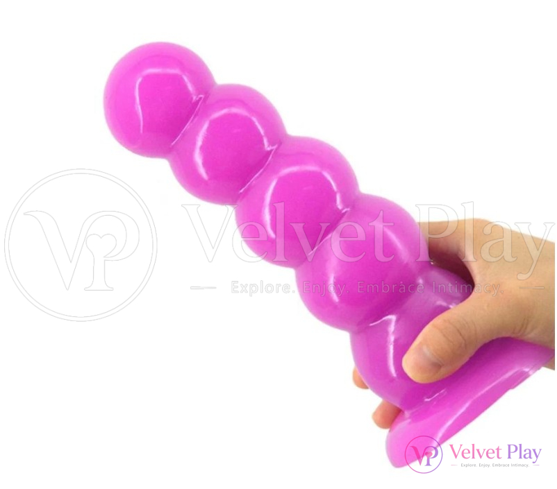 Faak Large 5 Solid Balls Anal beaded adult novelty plug