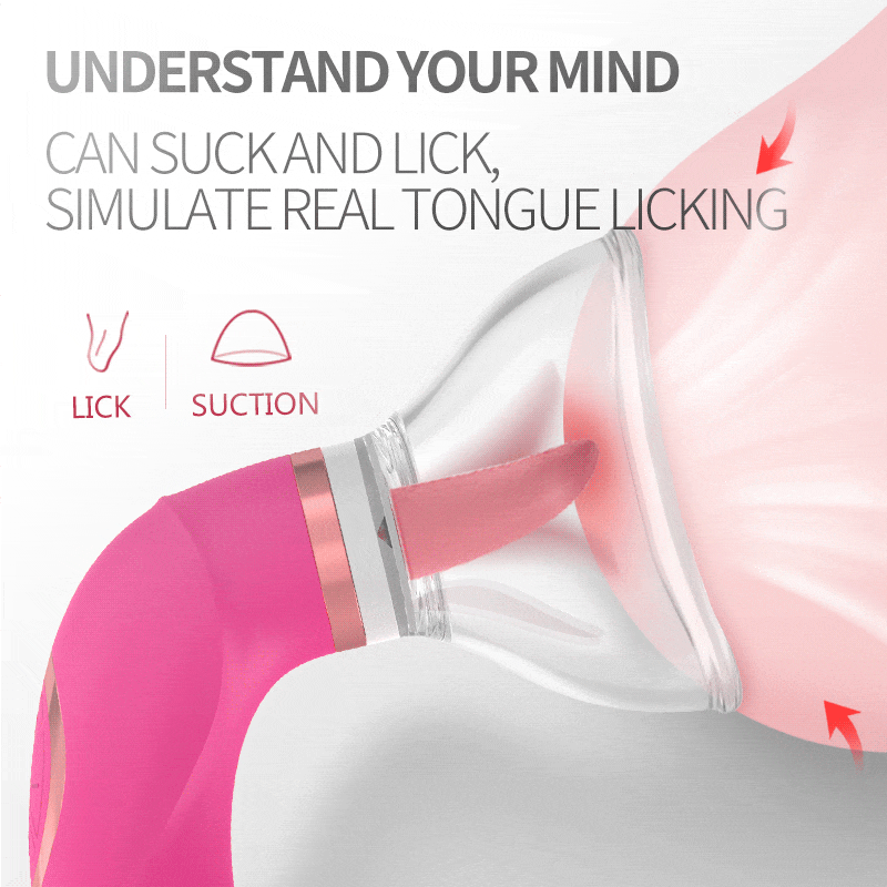 Love Guru 10 Speed  Nipple Tongue Massager Pink India