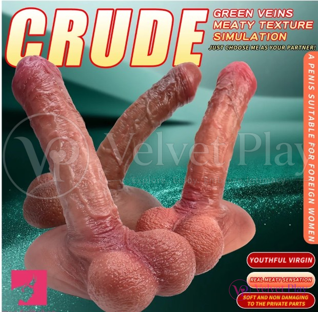 Velvetplay 8.07 Inches Apollo Silicone Penis Dildos